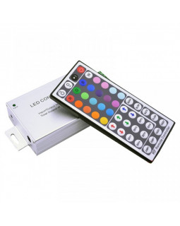 Контроллер RGB ИК с ПДУ (44кн) led-ir44al-rgb 12В 12А