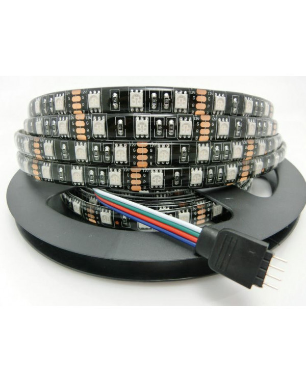 Светодиодная лента 5050 LUX LEDx60x1-BQR-RGB RGB(Мультицвет) 12В, 14.4Вт