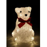 Фигурка акриловая "Мишка" 15см 16 LED