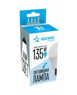 Светодиодная лампа LED BASIC A60 16Вт 220В E27 4500К КОСМОС 