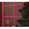 Уличная LED гирлянда "Занавес" 2х3м ПВХ LED-ZP-2x3-r Красный