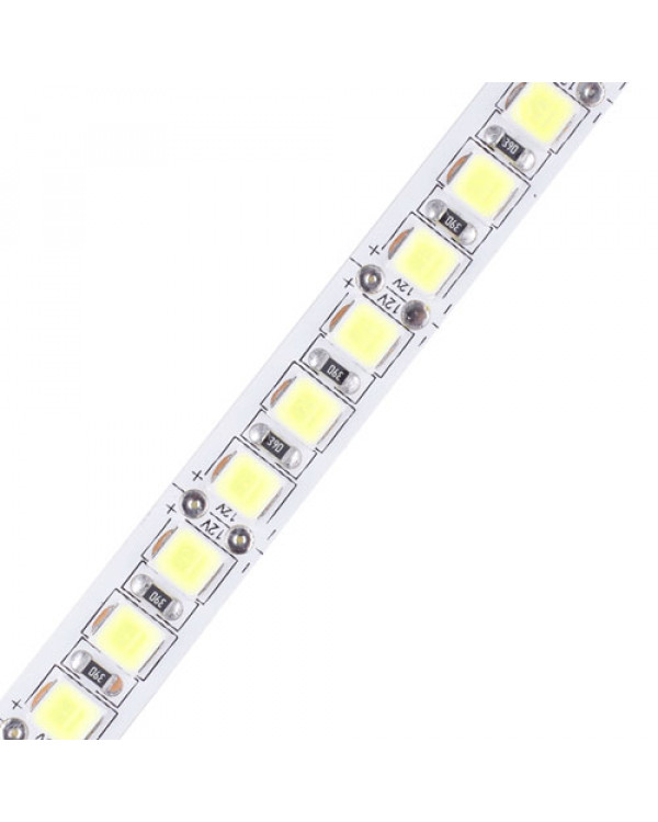 Светодиодная лента 5050 LUX LEDx120x1-SQR-W Белый 12В, 28Вт Светодиодная лента 5050 LUX LEDx120x1-SQR-W Белый 12В, 28Вт
