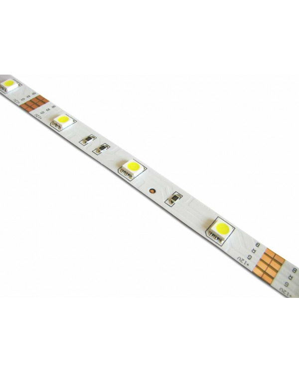 Светодиодная лента 5050 LUX LEDx30x1-SQR-W Белый 12В, 7.2Вт