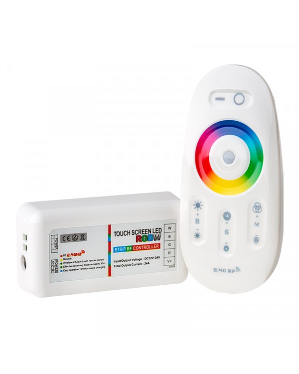 Контроллер RGBW RF с ПДУ led-rf-195-rgbw 12В 18А